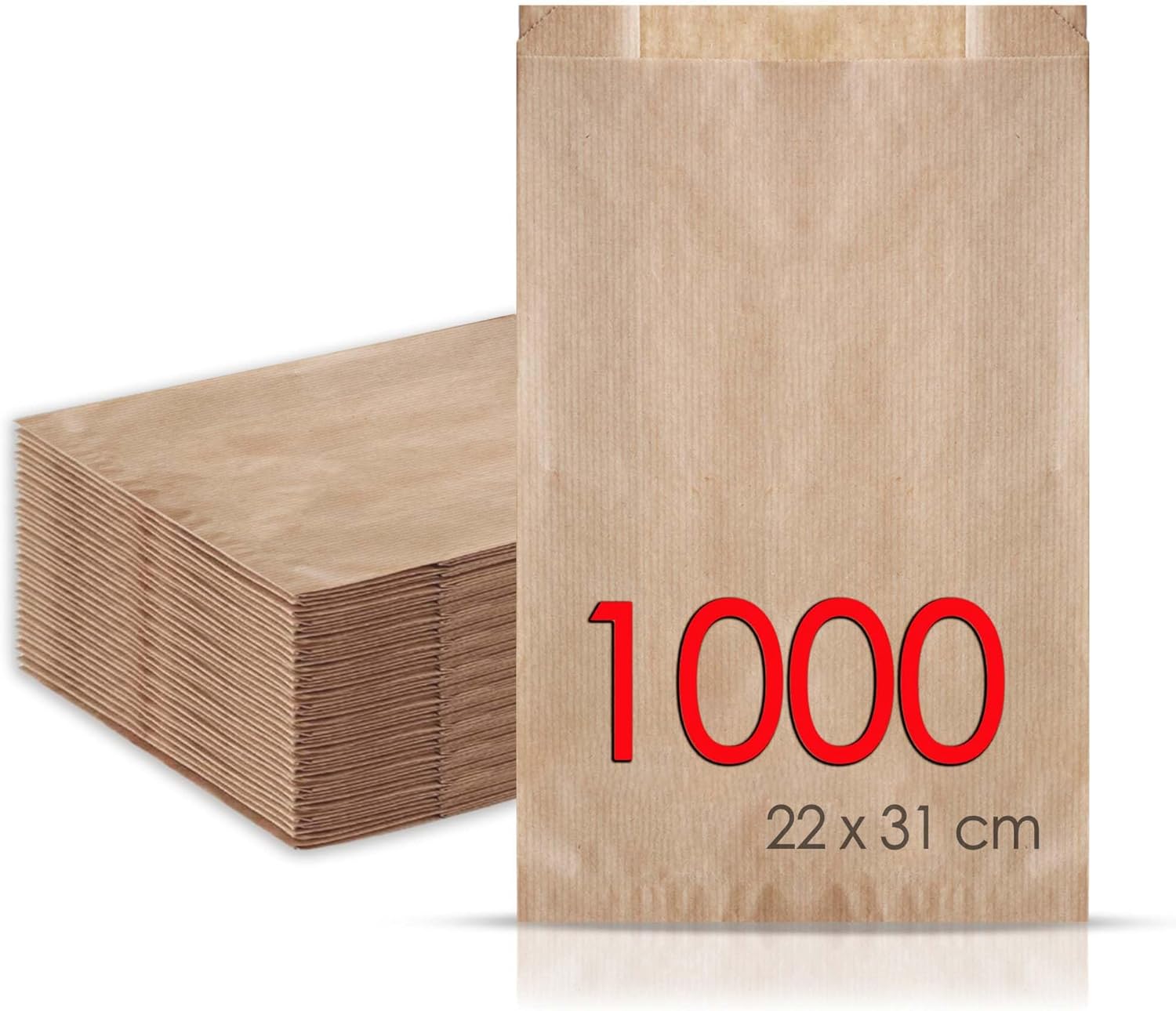 Bolsas de papel kraft 22x31 Bolsas de papel kraft 22x31